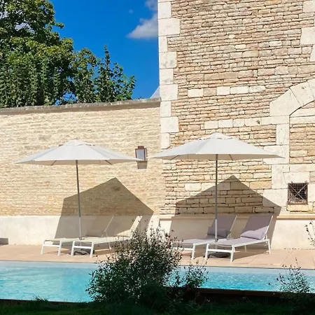 Casa de Férias La Lombardi En Champagne, Avec Piscine Privee Et Jacuzzi *